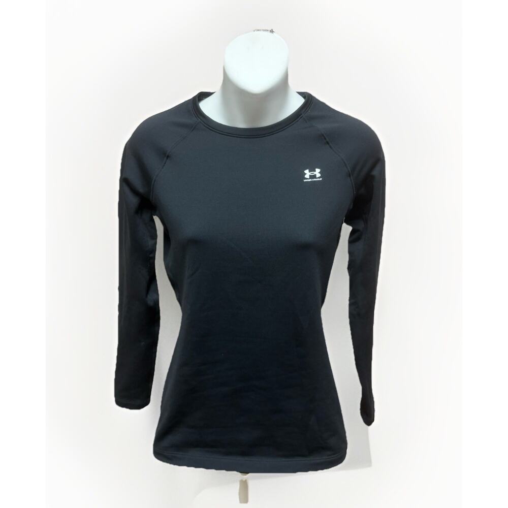 Under Armour ColdGear Womens Small Black Compression Base Layer Shirt